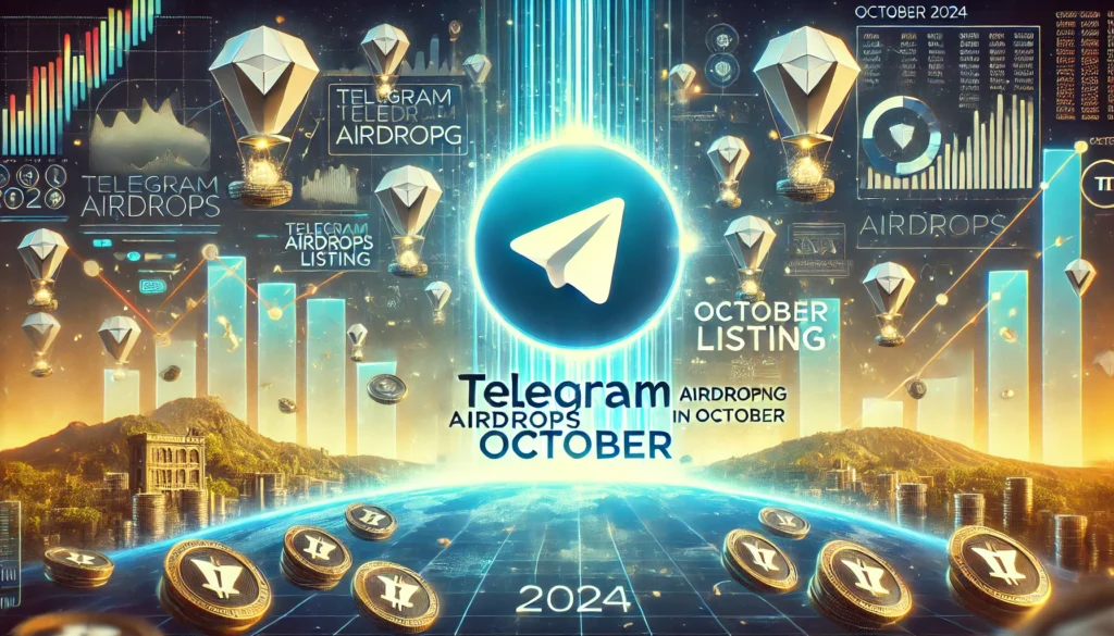 Telegram airdrops listing in october